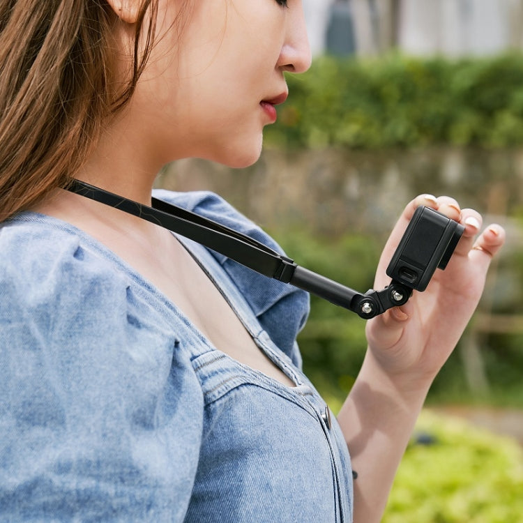 Action Camera Neck-hanging Bracket(Black) by buy2fix