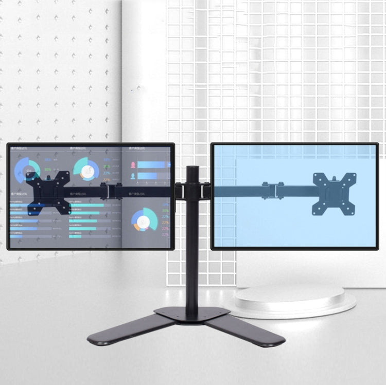 Desktop Lifting Monitor Stand Bracket Dual Screen Desk Base by buy2fix