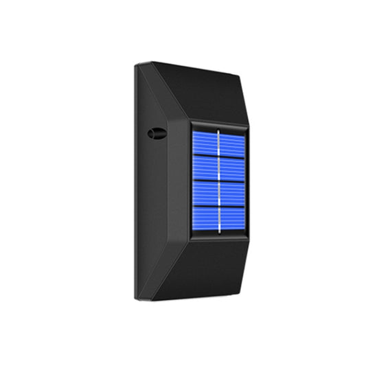 Outdoor Decorative Waterproof Solar Wall Light, Spec: 6 LEDs Warm Light by buy2fix
