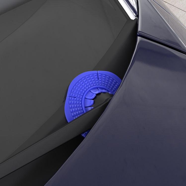 Car Wiper Hole Silicone Protective Cover, Size: Big Hole(Blue) by buy2fix