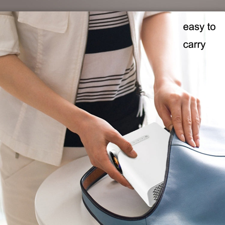 YG530 Home LED Small HD 1080P Projector, Specification: EU Plug(White) by buy2fix