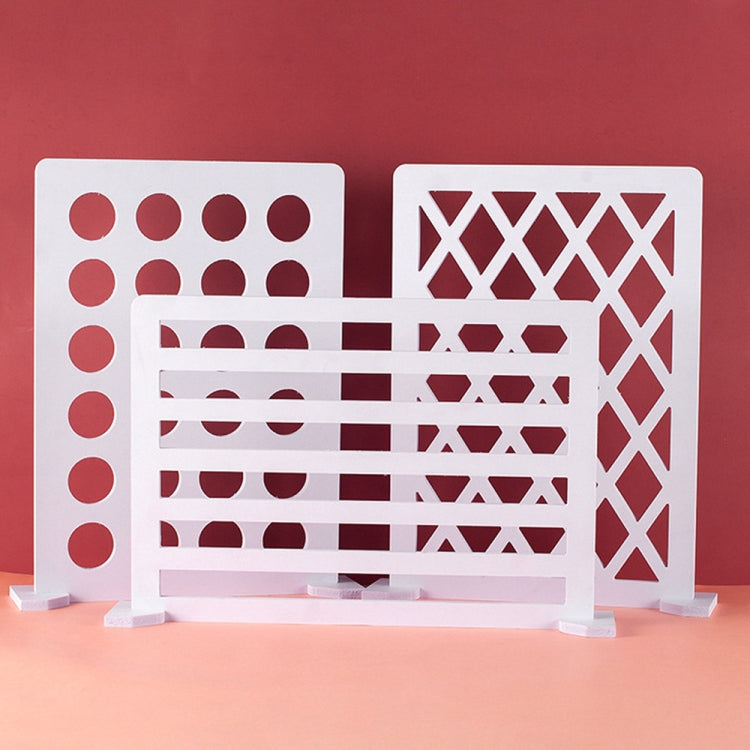 41 x 29cm Background Board Window Pane Light Shadow Plate(Circle) by buy2fix