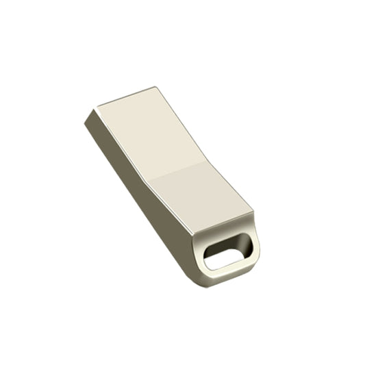 JHQG1 Step Shape Metal High Speed USB Flash Drives, Capacity: 64GB(Silver Gray) by buy2fix
