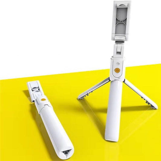 Mobile Phone Bluetooth Selfie Stick Live Bracket, Specification: K10 (White) by buy2fix