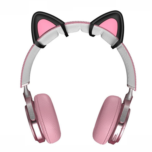 T6 Cute Cat Ear Decoration for Headphones(Black) by buy2fix