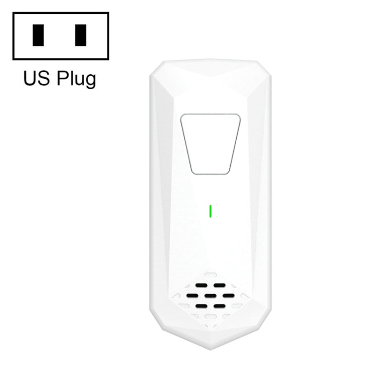 CT02 Negative Ion Air Purifier Pet Deodorant Removal Cleaner, Product specifications: US Plug(White) - Air Purifiers & Accessories by buy2fix | Online Shopping UK | buy2fix