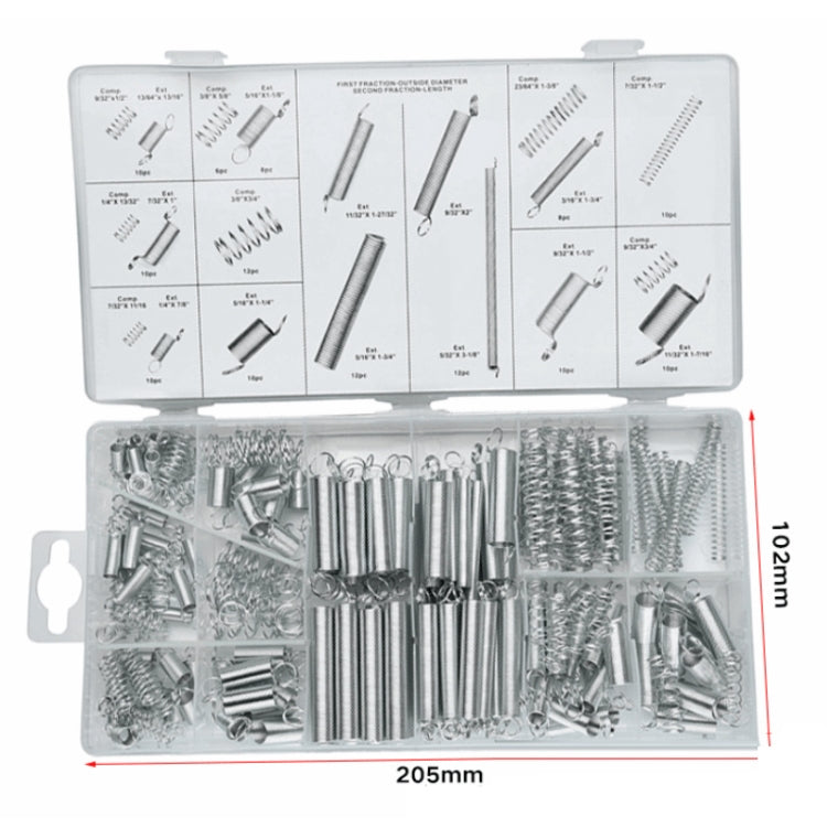 200 PCS / Set 7024 Multi-Purpose Hardware Accessories Spring Set by buy2fix