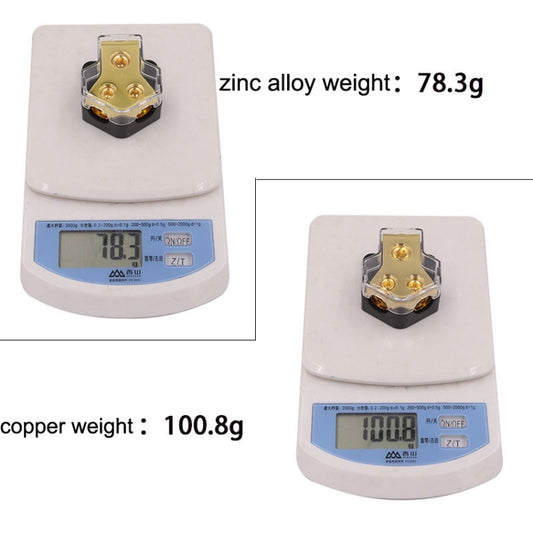 DB31 Car Audio Amplifier Modified Insurance 1 Point 2 Splitter, Specification: Zinc Alloy by buy2fix