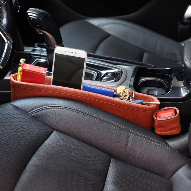 Car Seat Clamp Storage Box(Black Red Side) by buy2fix