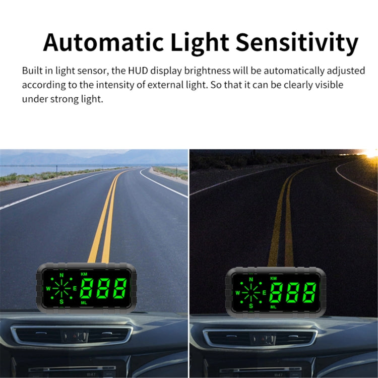 C3010 Car Head-up Display Speed Alarm(English Version) by buy2fix