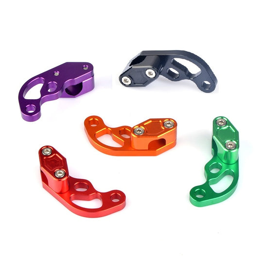 2 PCS Motorcycle Modification Accessories Universal Brake Hose Clamp(Orange) by buy2fix