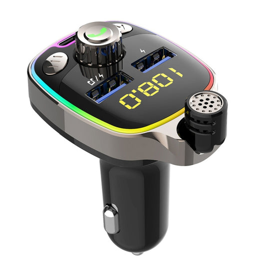 BC08 Car MP3 Bluetooth FM Transmitter With Ambient Light by buy2fix