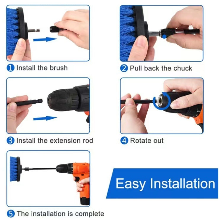 21 PCS / Set A Outlet Slit Cleaning Brush Drilling Brush by buy2fix