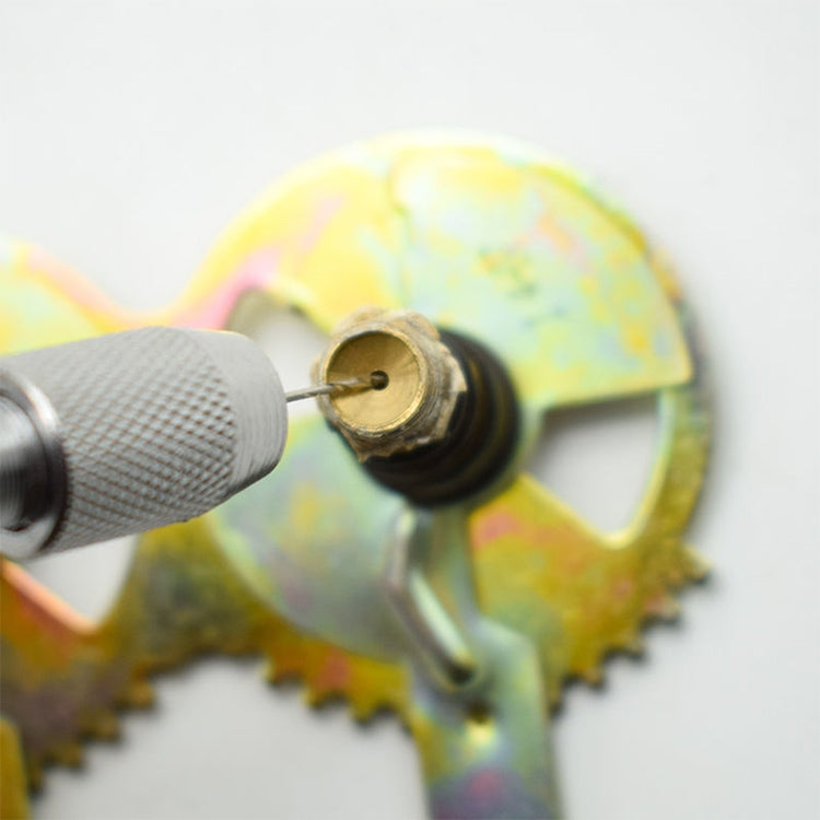 Double-ended Steel Pick Aluminum Slloy Hand Drill Punch by buy2fix