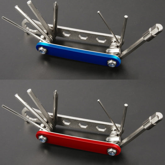 Bicycle 12 In 1 Portable Repair Tool(Blue) by buy2fix