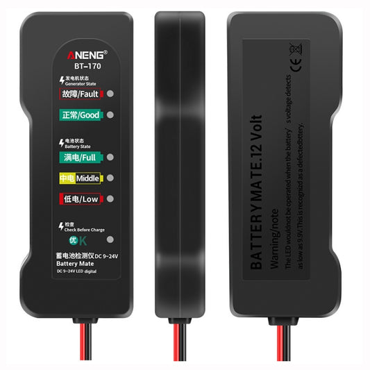 ANENG BT-170 12V Electric Vehicle Battery Tester by ANENG