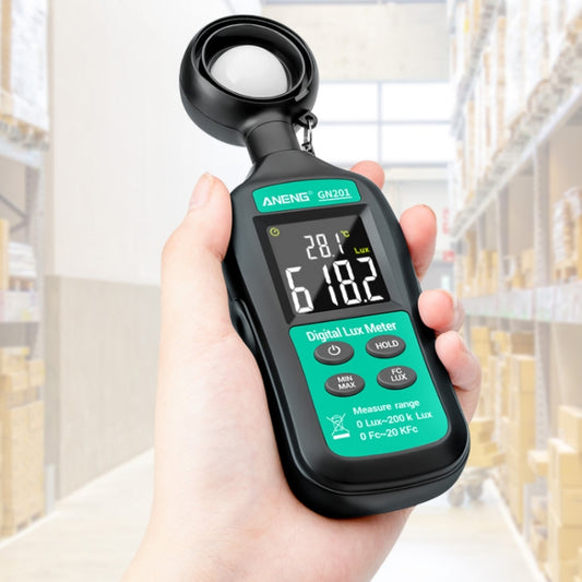 ANENG GN-201 High Precision Handheld Light Meter by ANENG