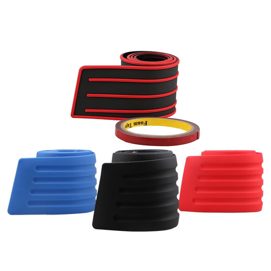 Car Tail Box Threshold Anti-Collision Strip, Color: Black Red 8x90cm by buy2fix
