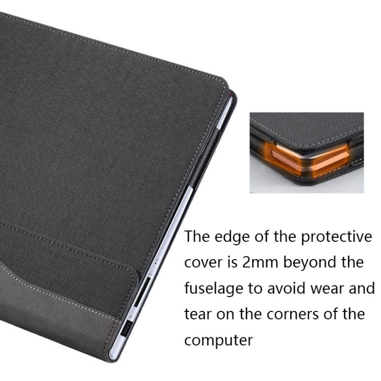 Laptop Anti-Drop Protective Case For Lenovo XiaoXin Air 13 Pro (Gentleman Gray) by buy2fix