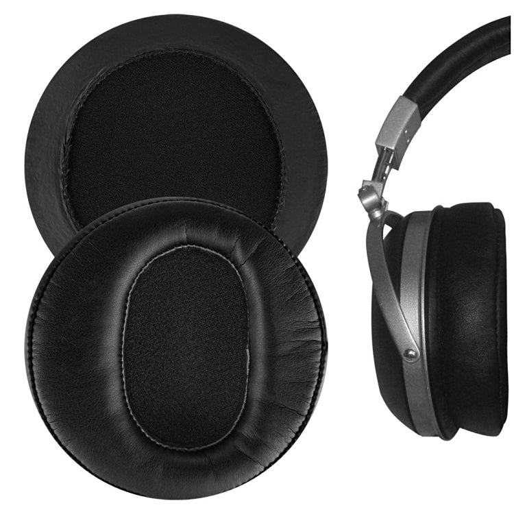 1 Pair Sponge EarPads For Denon AH-D2000 / D5000 / D7000(Black) by buy2fix