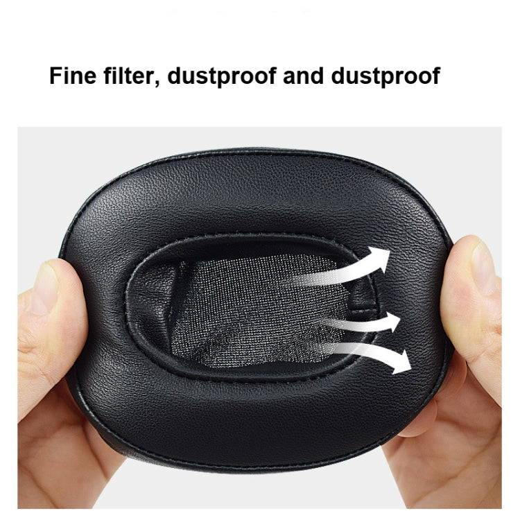 2pcs Sponge Earmuff For Audio-Technica ATH-M50 / M40 / M50X / MSR7, Color: Sheepskin-Khaki by buy2fix