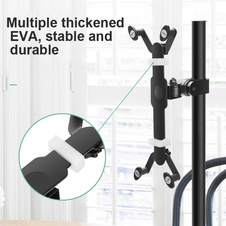 Height 50cm Metal Bedside Desktop Clip Lazy Tablet Phone Holder by buy2fix