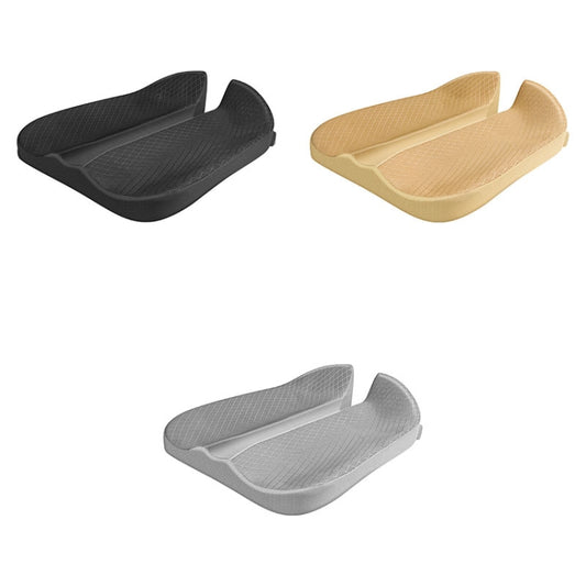 QFC060 V-shaped Car Memory Foam Non-slip Seat Cushion(Grey) by buy2fix