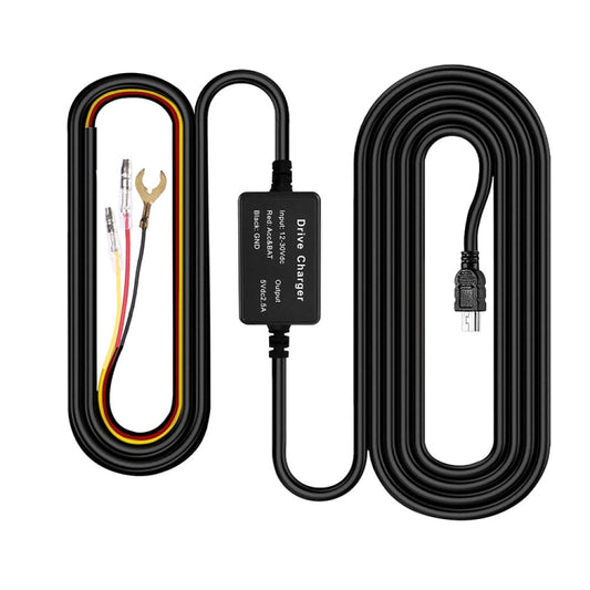 108 GPS Locator 12V/24V To 5V Low Voltage Protection Power Cable by buy2fix