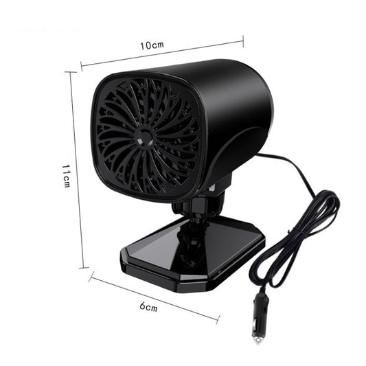 12V Portable Car Heater Defroster(Black) by buy2fix