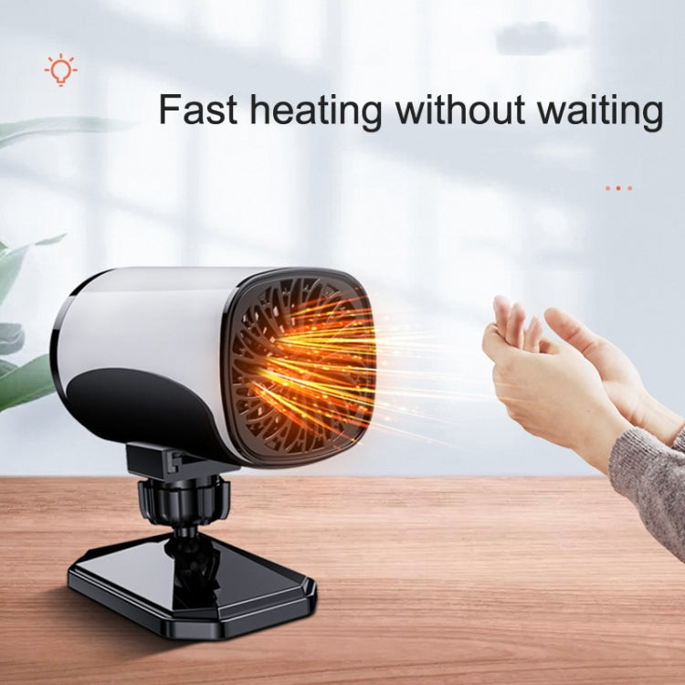 12V Portable Car Heater Defroster(Black) by buy2fix