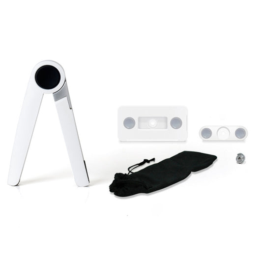 UP-1S Foldable Laptop Stand Mobile Phone Tablet Desktop Stand(White) by buy2fix