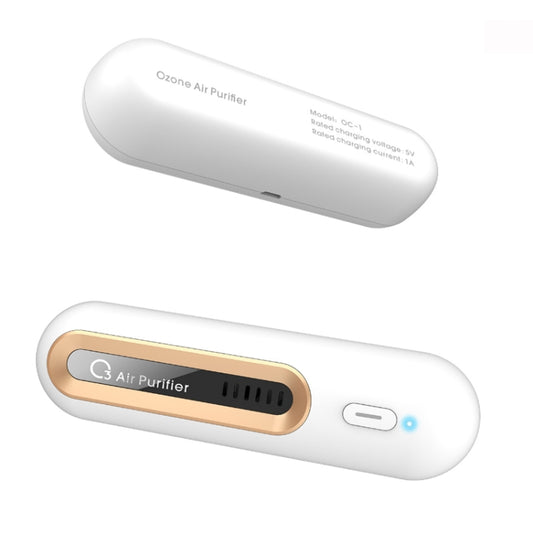 M9 Mini Ozone Sterilizer Home Refrigerator Deodorizer(White) by buy2fix