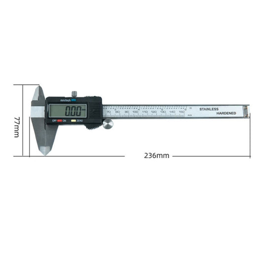 0-300mm Stainless Steel Electronic Digital Vernier Caliper by buy2fix