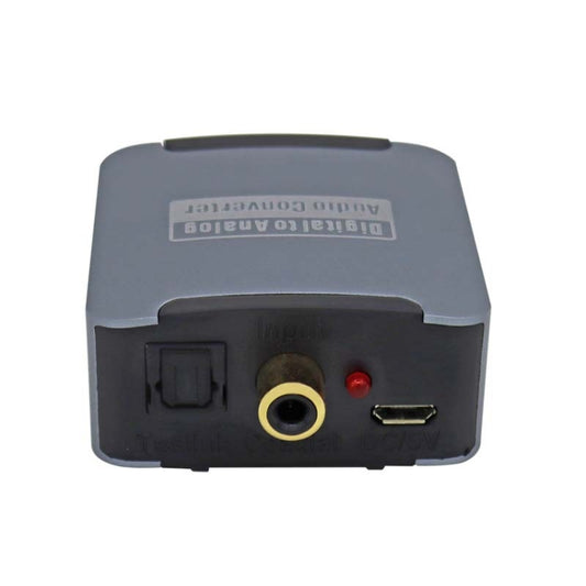 YQ-080 Digital Fiber Optic Coaxial Audio Converter, Interface: Host+USB Power Cable+Fiber Optic Cable by buy2fix