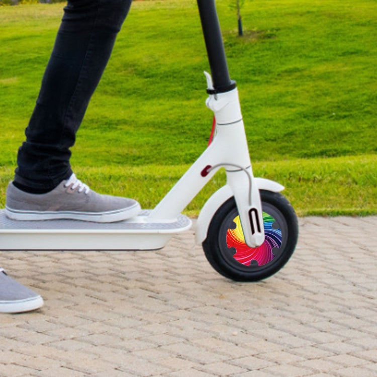 1 Pair Scooter Motor Waterproof Protective Sticker For Xiaomi Mijia M365 / M365 Pro / Pro 2 / 1S(Colorful 5) by buy2fix