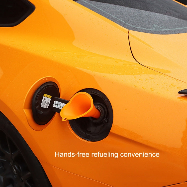 10 PCS Car Hands-Free Plastic Refueling Funnel(Orange) by buy2fix