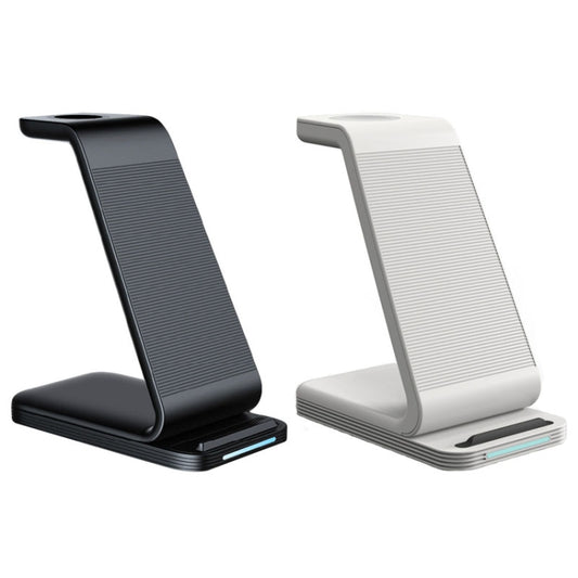 D2 3 In 1 15W Wireless Vertical Charger(Black) by buy2fix