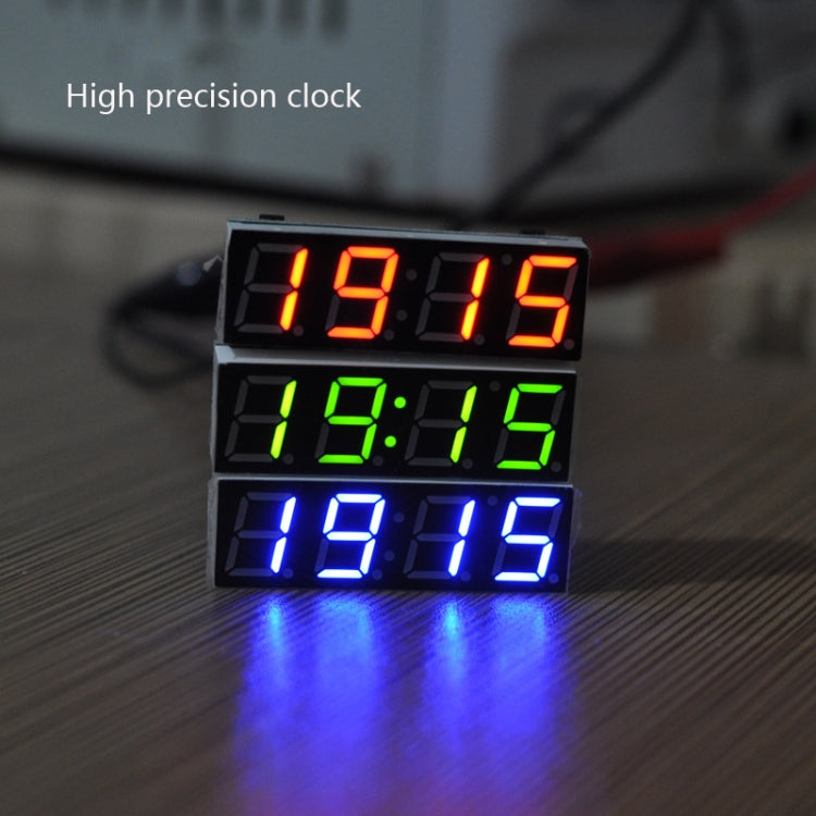 High-Precision RX8025T Digital Clock Module LED Digital Tube Electronic Clock(Red) by buy2fix