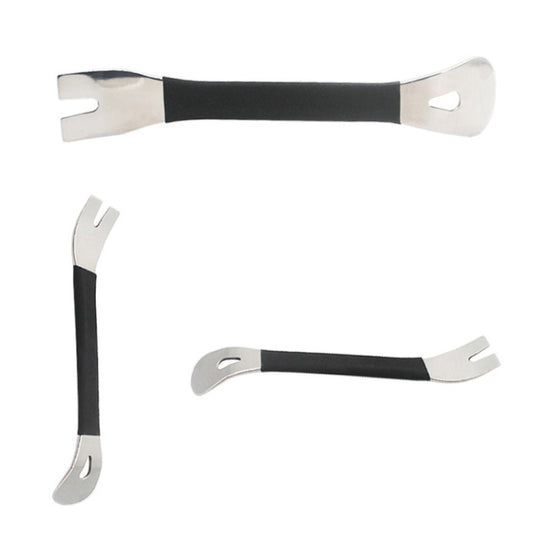 Car Stainless Ateel Audio Navigation Door Panel Crowbar by buy2fix