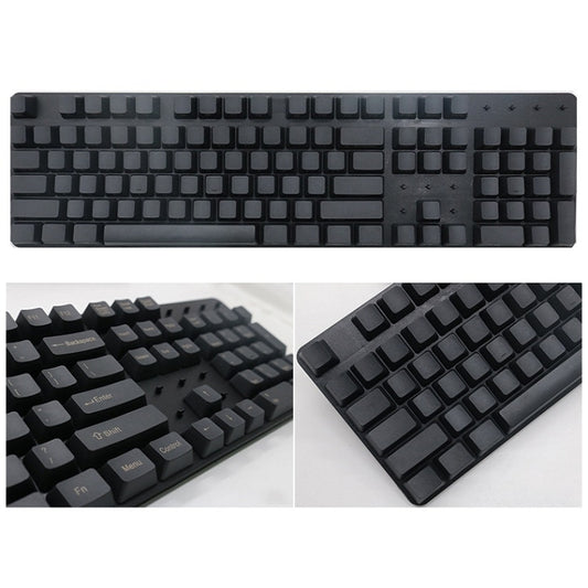 Mechanical Keyboard Laser PBT Keycap Titanium Black Blank keycap by buy2fix