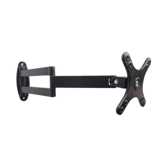 Computer LCD Monitor Wall Mounted Universal Swivel Bracket(Black) by buy2fix