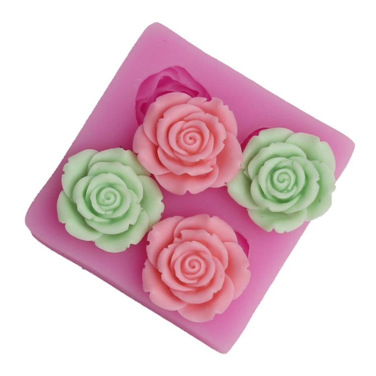 Flower Silicone Mould Handmade Soap Fondant Cake Decoration by buy2fix