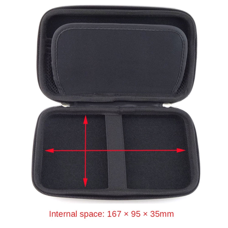 GH1302 EVA Hard Shell Hard Drive Bag Digital Storage Bag(Red) by buy2fix