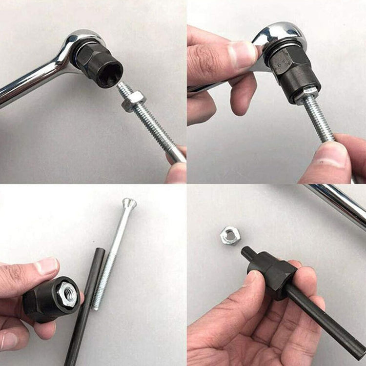 10 PCS / Set Nut Extractor Screw Removal Tool Break Wire Bolt Extractor Short by buy2fix