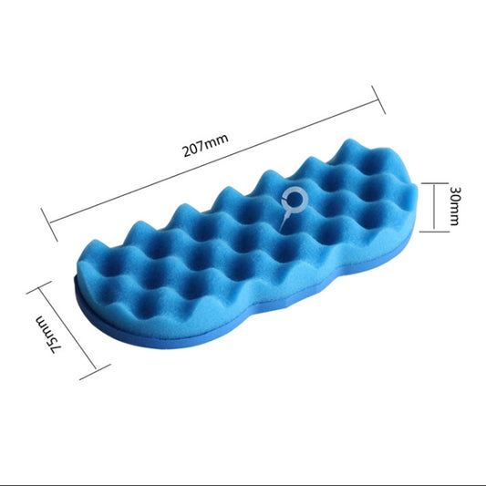 2 PCS Filter Sponge Filter Element for Samsung Vacuum Cleaner DJ97-01670B SC8810 SC8813 by buy2fix