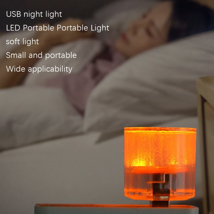 Car Decorative USB Universal LED Atmosphere Lamp, Color: Deep Blue by buy2fix
