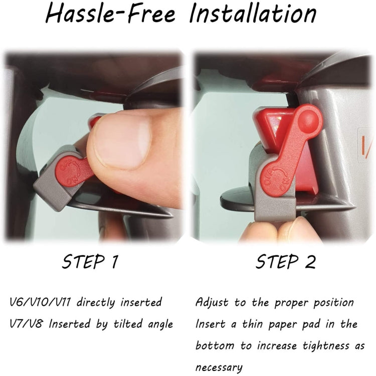 2 PCS Auto-Switch Power Button Trigger Lock for Dyson V7 V8 V10 V11 by buy2fix