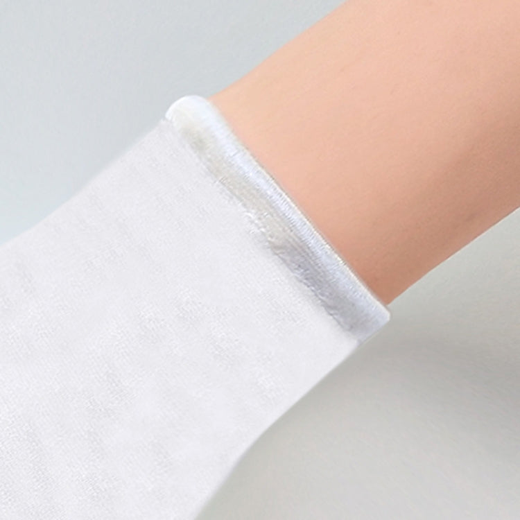 1pair Bride Gloves Satin Long Vintage Travel Sunscreen Dress Wedding Gloves(Champagne) by buy2fix