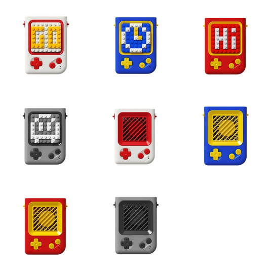 PROFAN XH008 USB Hanging Game Console Shape Fan with Bracket, Style: Basic Type (Blue) by PROFAN