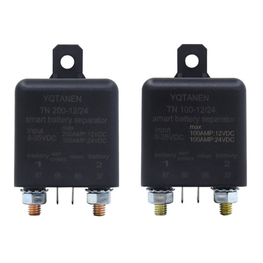 YQTANEN Small Volume Wide Voltage Dual Battery Isolator, Current: 200A by buy2fix